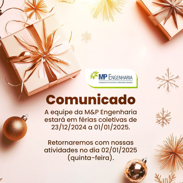 Comunicado: recesso de fim de ano